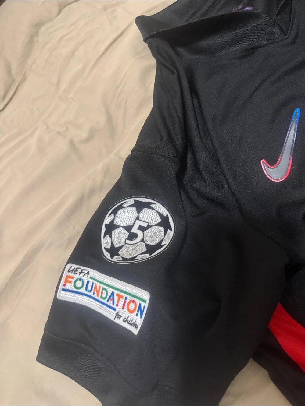 Nike Black FC Barcelona Football Jersey-Cactus jack -Lamine yamal